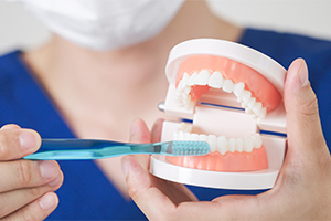 ブラッシング指導